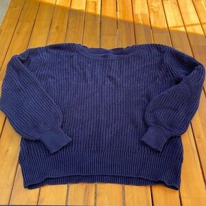 Gap puff sleeve sweater
